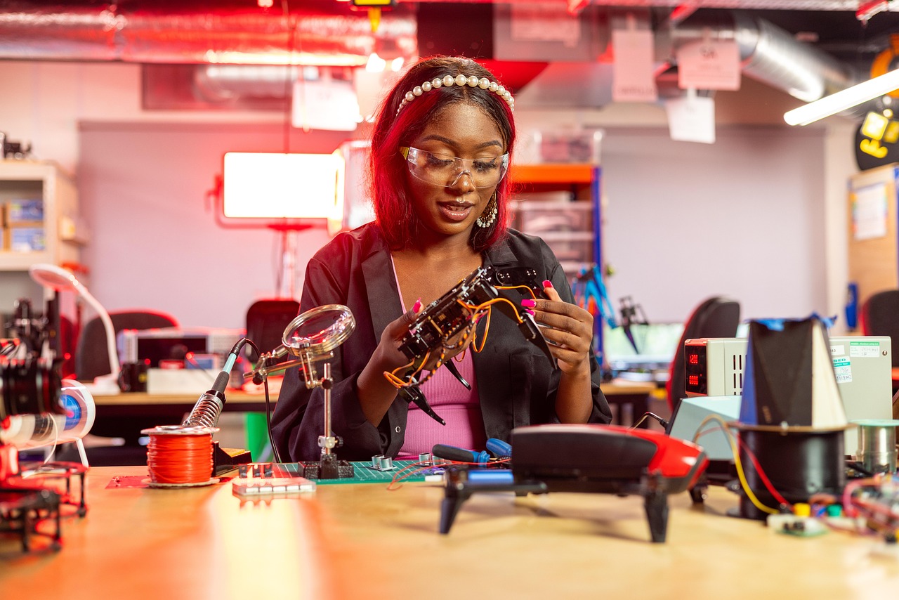 Network SecurityC#.NET Programming — Woman, engineer, tech, electronics, wires, technology, lab, science, working, tech, tech, tech, tech, tech, technology, technology, science