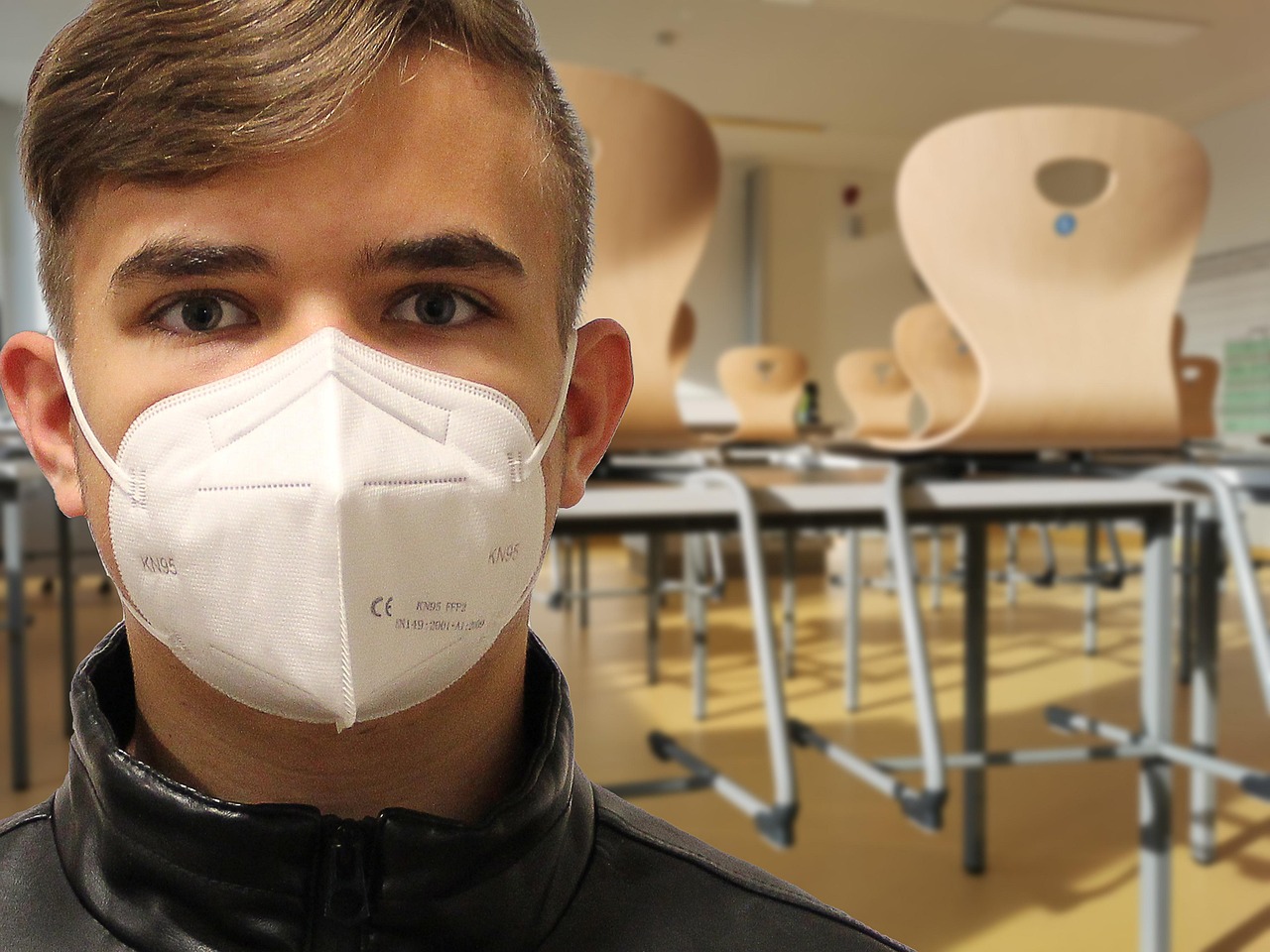 Needlestick Injury, Infection Prevention and Control — Student, teenager, protective mask, class, distance learning, chairs, respiratory protection mask, health, mouth-nose protection, hygiene, pandemic, mask, security, covid-19, class, class, class, distance learning, distance learning, pandemic, pandemic, pandemic, pandemic, pandemic, mask, mask