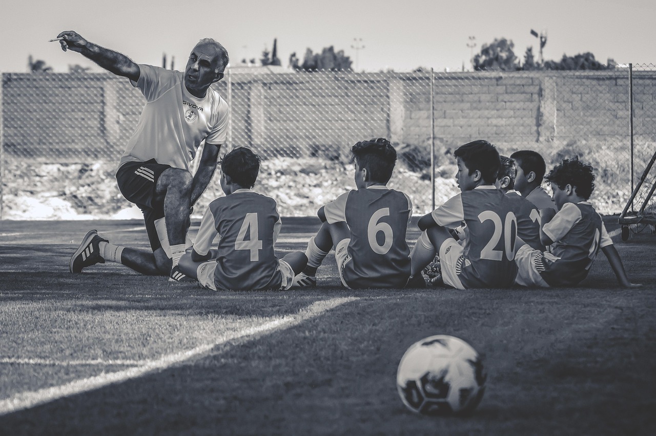 Batting Coaching in Cricket — Football, team, football team, soccer, soccer team, players, football players, soccer players, game, sport, competition, trainer, coach, coaching, soccer ball, grayscale, soccer, soccer, soccer, soccer, soccer team, coaching, coaching, coaching, coaching, coaching, grayscale