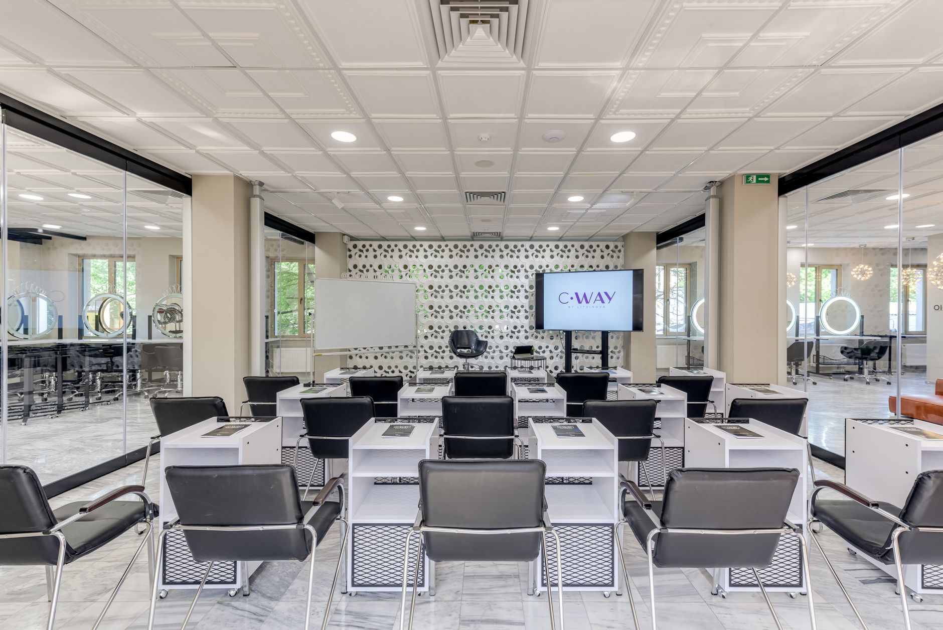 Body Massage — Spacious conference room featuring modern design, ideal for business meetings and presentations.
